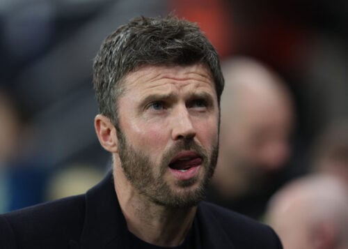 Michael Carrick er i spil til jobbet hos Manchester United.