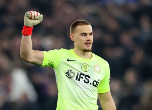 Filip Jørgensen imponerede for Chelsea.