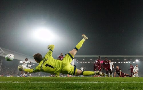 Mads Hermansen stod for flere gode redninger.