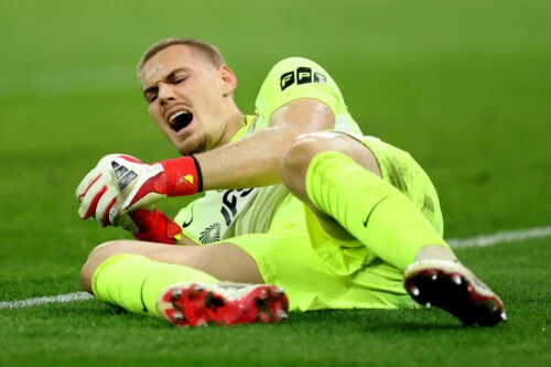 Filip Jørgensen er med i kampen om at være førstevalg hos Chelsea.