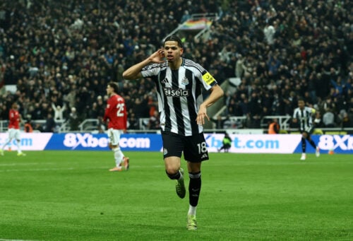 William Osula havde en samtale med Patrick Dorgu.