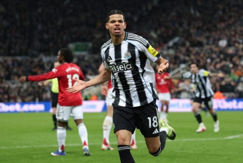 William Osula var på pletten med kongemål mod Manchester United.