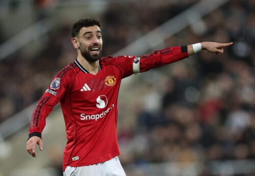 Bruno Fernandes vil blive i Manchester United på én betingelse.