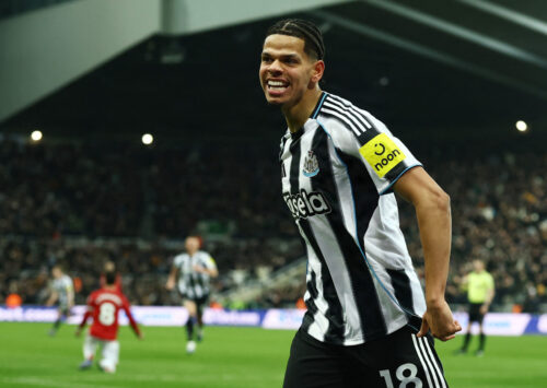 William Osula har en stor fart.