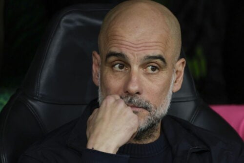 Pep Guardiola er rasende.