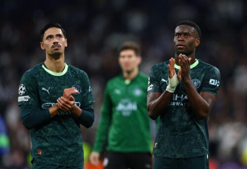 Marc Guehi misser Carabao Cup-finalen for Manchester City mod Arsenal.