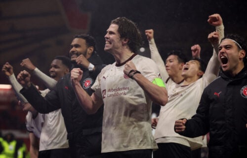 FCM leverede endnu en europæisk overraskelse mod Nottingham Forest. Nu skal to spillere med på landsholdet.