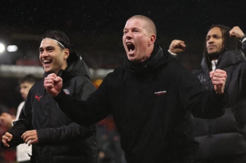 FC Midtjylland kom, så og sejrede på ny mod Nottingham Forest i Europa League-regi. Nu skaber de overskrifter i flere engelske medier.