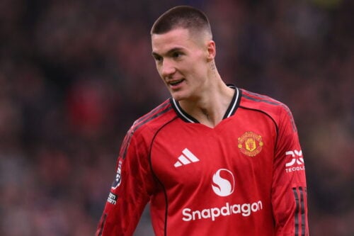 Benjamin Sesko var klar i spyttet.