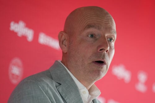 Den danske Brian Riemer har truffet sin beslutning, hvad angår målmandspositionen på det danske A-landshold.