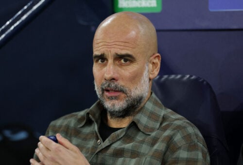 Pep Guardiola har kastet håndklædet i ringen.