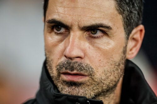 Mikel Arteta og Arsenal trak det korte strå.