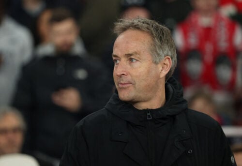 Kasper Hjulmand og Bayer Leverkusen blev tirsdag slået ud af Champions League.