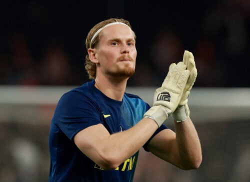 Kinsky skal nu i målet for Tottenham.