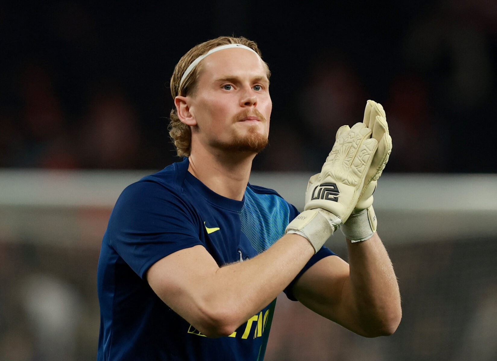 Kinsky skal nu i målet for Tottenham.