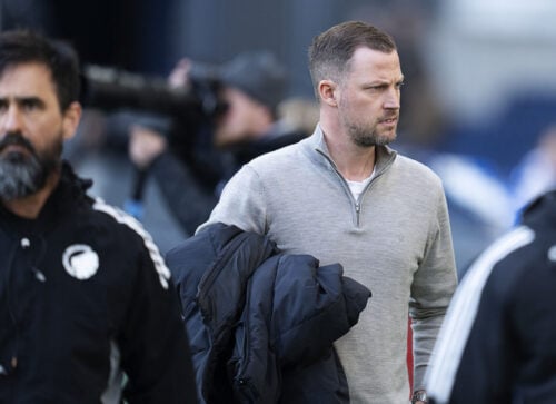 Jacob Neestrup på plads i Prag.