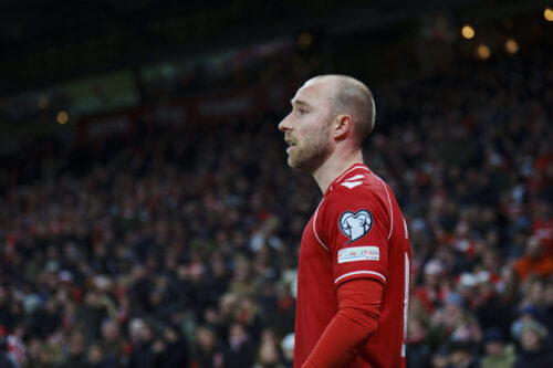 Brian Riemer taler om Christian Eriksen.