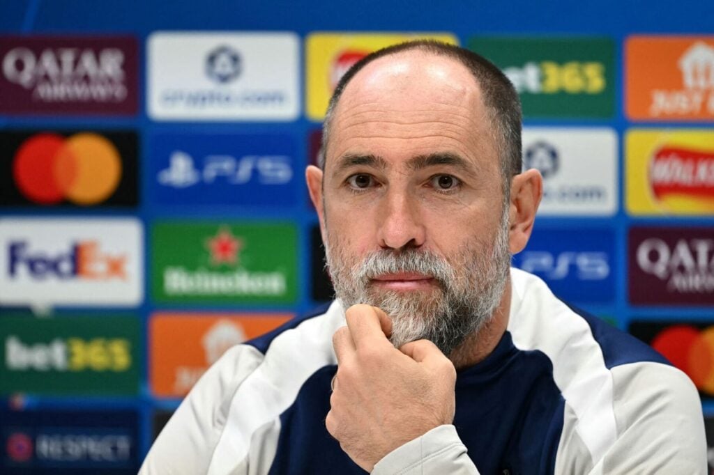 Igor Tudor fik søndag sparket.