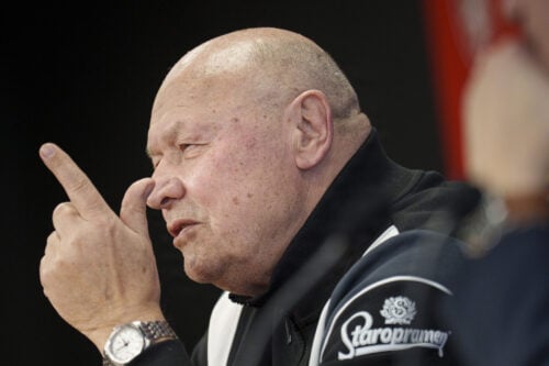 Miroslav Koubek kom i problemer mandag.