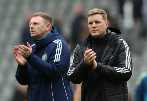 Eddie Howe er fyringstruet.