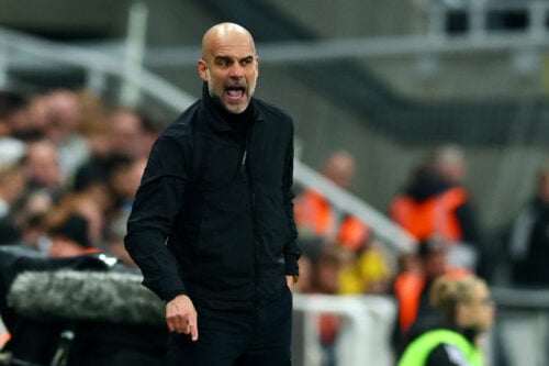 Pep Guardiola har fået karantæne.