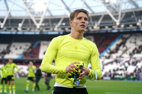 Martin Ødegaard kan forlade Arsenal.