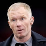 Paul Scholes er rasende på Michael Carrick.