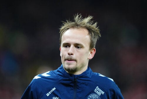 Mikkel Damsgaard var fraværende.