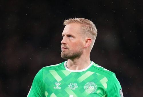 Kasper Schmeichel har meldt fra. Hvem skal nu spille?