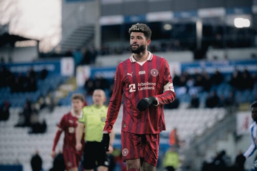 Philip Billing var langt fra tilfreds med FC Midtjyllands præstation søndag aften, da de delte i porten med Brøndby.