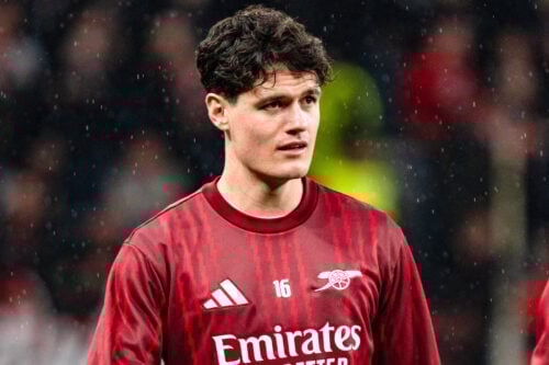 Christian Nørgaard tæt på at skrive historie med Arsenal. Det kan han gøre søndag i Carabao Cup-finalen mod Manchester City.