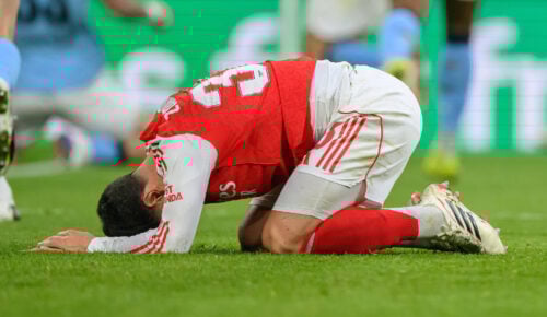 Martin Zubimendi meldes ude med en skade.