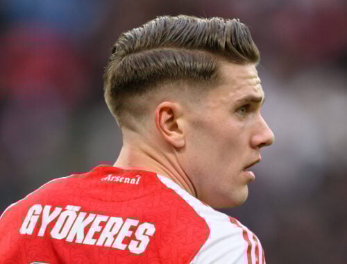 Viktor Gyökeres går en svær tid i møde.