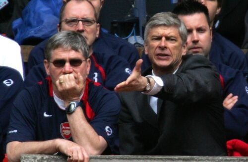 Pat Rice blev højre hånd for Arsene Wenger.