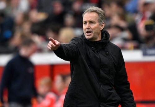 Den tidligere danske landstræner i form af Kasper Hjulmand fylder 54 år i dag. Her er Michael Kjærbøls portræt af træneren.