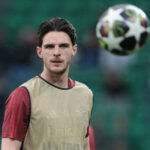 Declan Rice var ikke med, da Arsenal tirsdag trænede forud for Champions League-opgøret mod Sporting CP.