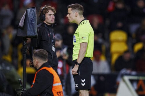 Brøndby blev tirsdag snydt for et straffespark.