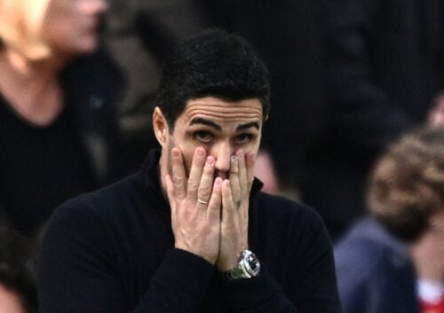 Mikel Arteta er efter sigende tæt på en fyring.