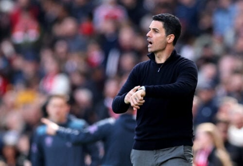 Arsenal tabte, og nu reagerer Mikel Arteta.