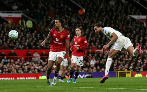 Dramaet på Old Trafford kom til at handle meget om en afgørende situation, hvor især Dominic Calvert-Lewin stjal rampelyset.