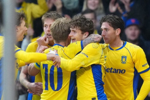 Jacob Ambæk satte Brøndby Stadion i brand fredag aften.