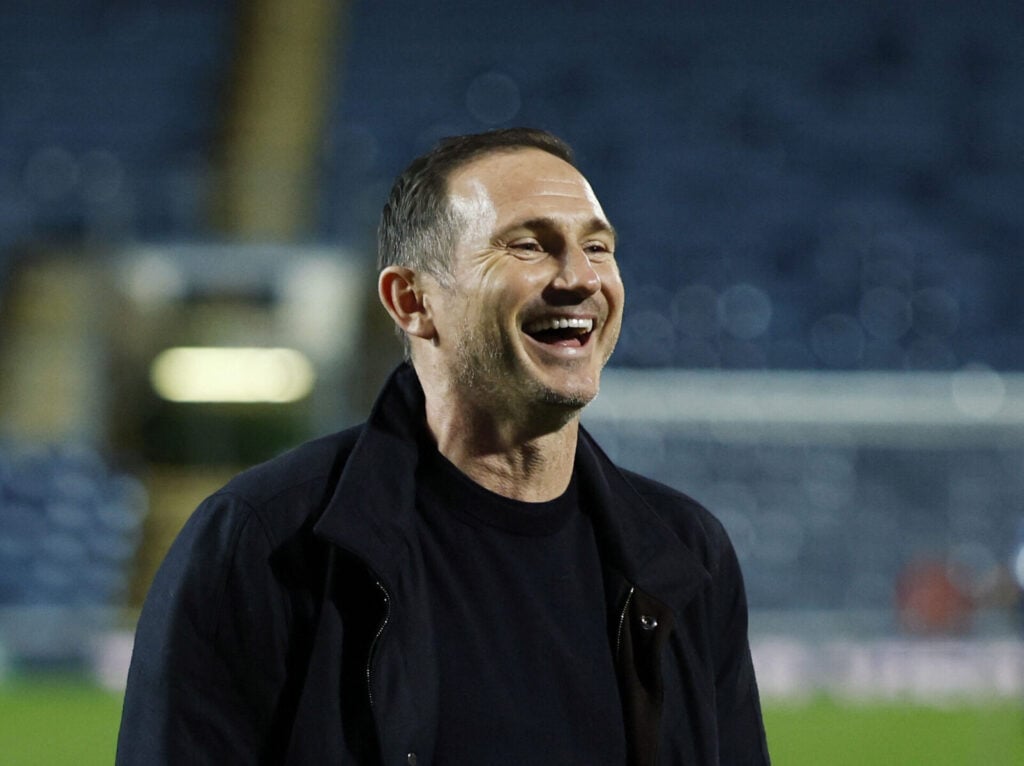 Frank Lampard kan grine over oprykningen.