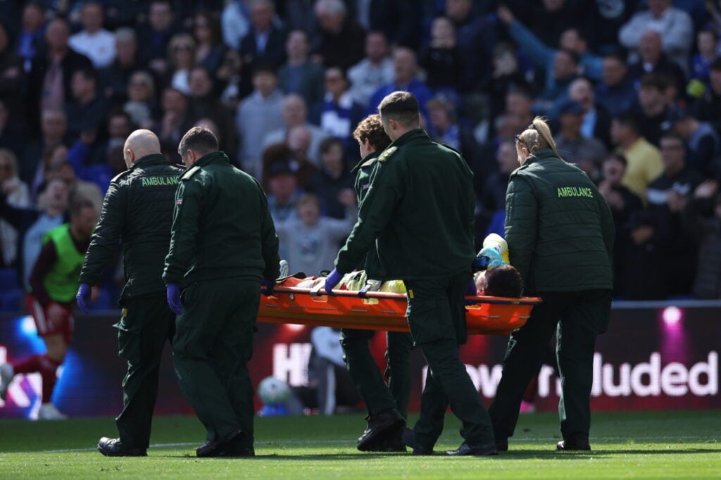 Liverpool vandt på Hill Dickinson Stadium mod Everton for første gang i historien, hvor en skrækskade kom i fokus.