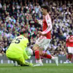 Donnarumma lavede en stor fejl, der gav Arsenal et mål.