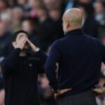 Presset vokser massivt på cheftræner Mikel Arteta, efter at Arsenal har mistet grebet om guldkampen i Premier League.