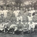 David Mitchell blev den første danske landstræner.