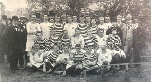 David Mitchell blev den første danske landstræner.