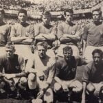 Det danske landshold anno 1958.