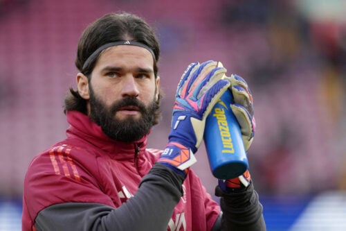 Alisson forlader Liverpool.