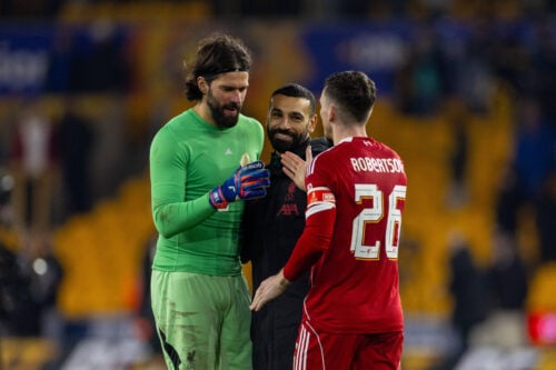 Liverpool melder Alisson ude resten af sæsonen.